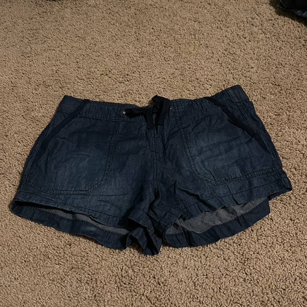 Navy blue dress shorts
